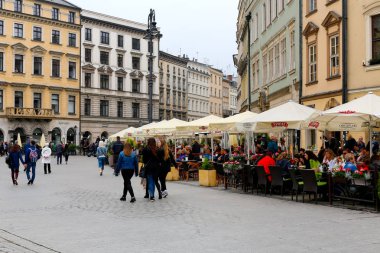 Krakow şehir hayatı