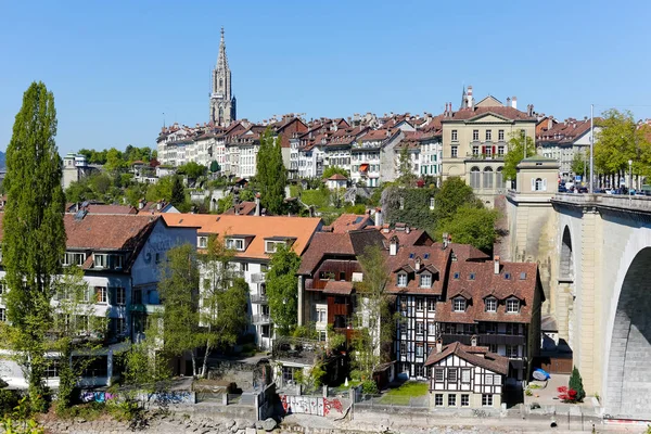 Eski Bern şehir mimarisi — Stok fotoğraf