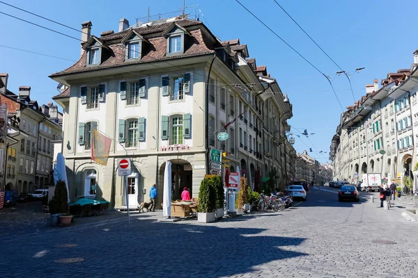 Grande edificio in centro a Berna — Foto Stock