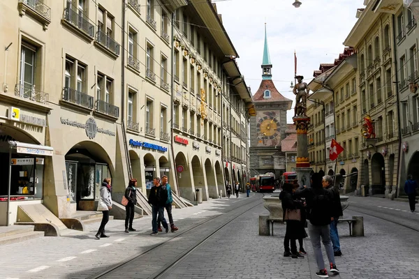 Widok ulicy na starym mieście — Zdjęcie stockowe