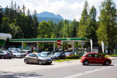 BP benzin istasyonu Zakopane Polonya