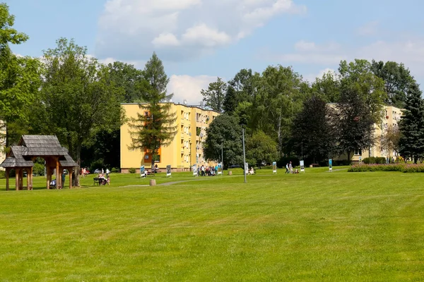 Wohnsiedlung in Zakopane in Polen — Stockfoto