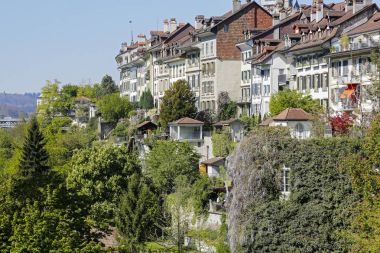 Manzara onun başlanmasıyla ile Ortaçağ şehrin 