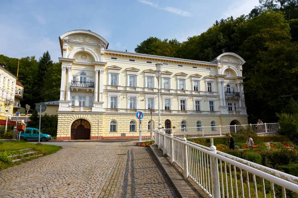 Marianske Lazne townhouse — Stok fotoğraf