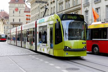 Bern 'de tramvay
