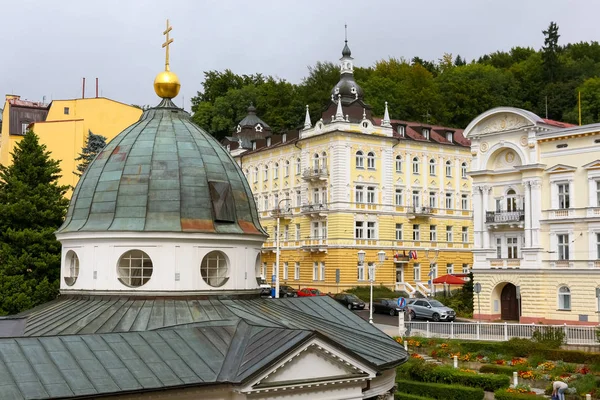 The dome on the Pavilion of The Cross Springs — Stock Photo, Image