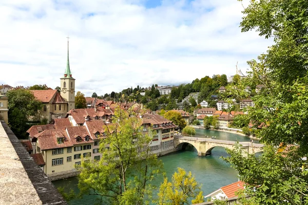 A táj, a régi város Bern — Stock Fotó