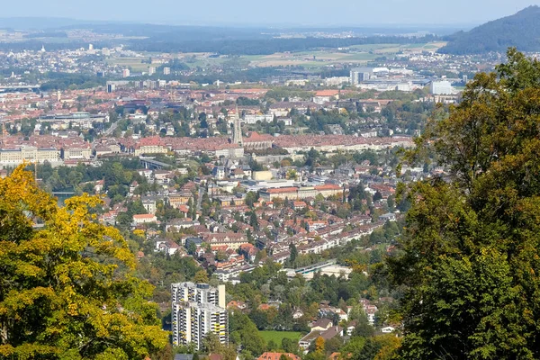 Città di Berna vista da lontano — Foto Stock