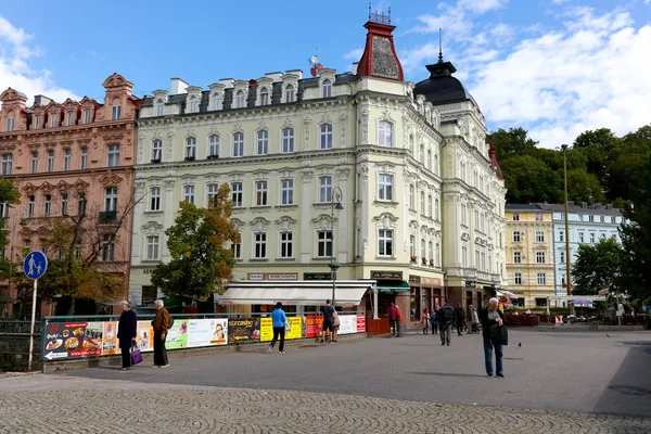 Cityscpae di Karovy Vary — Foto Stock