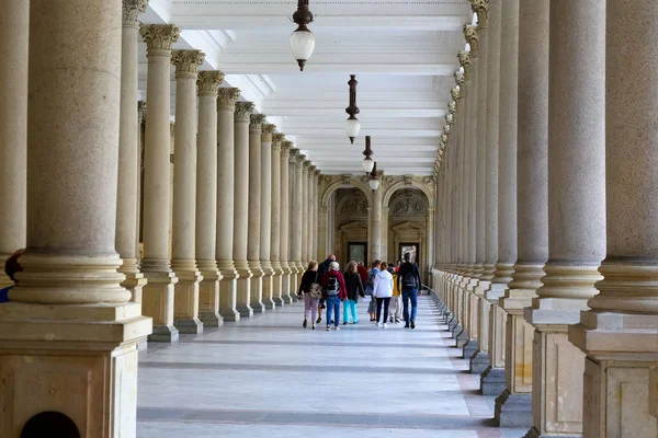 Interior of Mill Colonnade — Stock Photo, Image