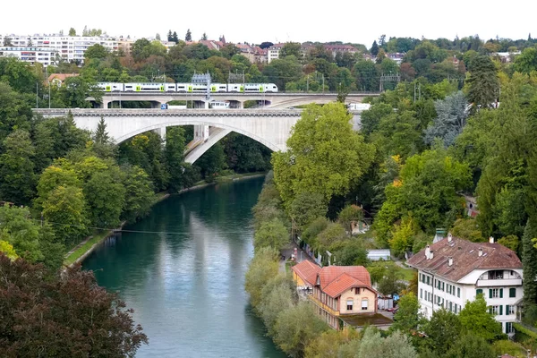 Bern'deki iki köprü — Stok fotoğraf