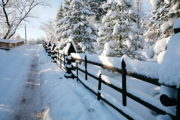 Hora de invierno en Zakopane — Foto de Stock