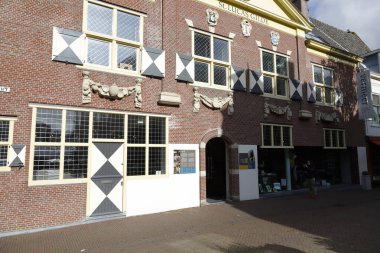 Vermeer Merkez Delft 'inin ön cephesi