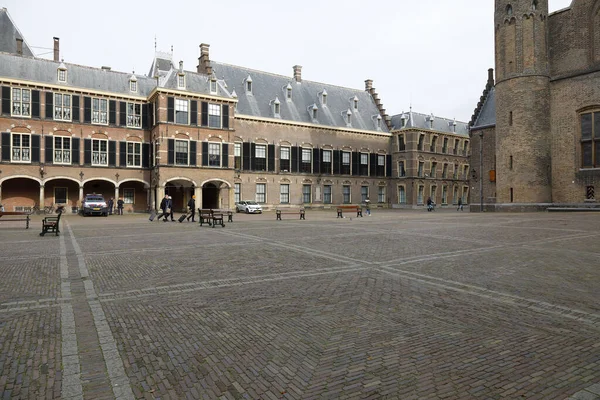 El patio del complejo Binnenhof —  Fotos de Stock