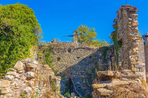 Village abandonné dans les Pyrénées, Janovas, Espagne — Photo