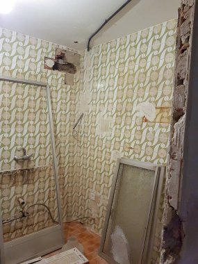 Eski bir ev onarım çalışmaları