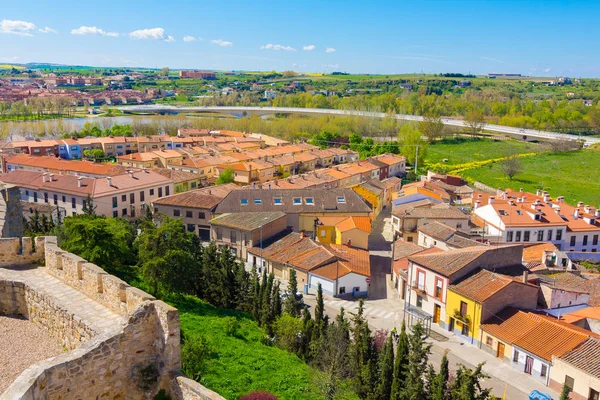 Vista geral dos arredores de Zamora, Espanha — Fotografia de Stock