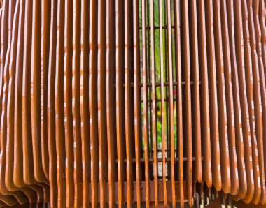 Arka plan sayfası demir yapısı