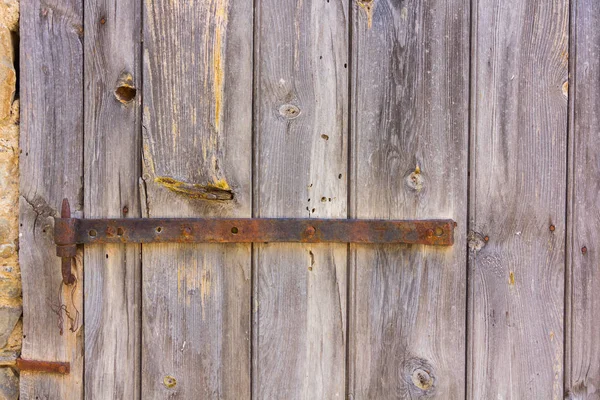 Um fundo de porta de madeira — Fotografia de Stock