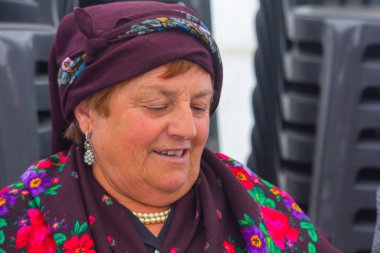 Ainsa 10 Eylül 2017: Kadınlar kartı yün antik dönemde ben olduğu gibi