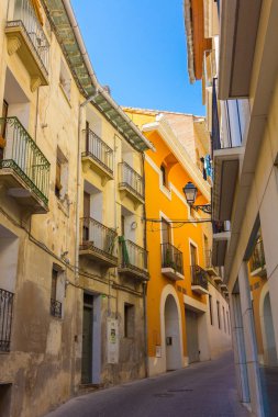 Huesca, spai pyrenees köylerde yüksek dağ evleri