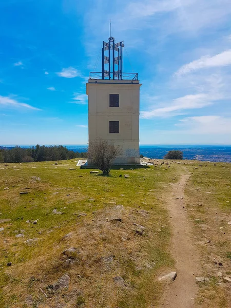 スペイン 1846 の最初光学電信の建物 ロイヤリティフリーのストック画像