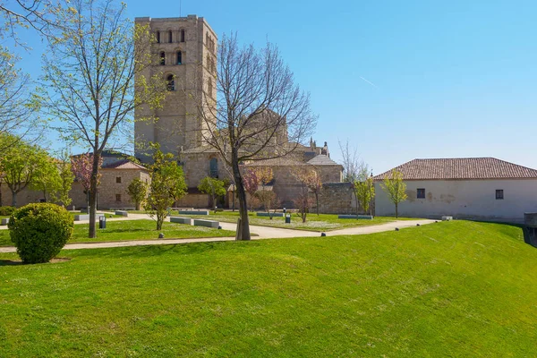 Den berømte Frelserkatedralen i Zamora, Spania – stockfoto