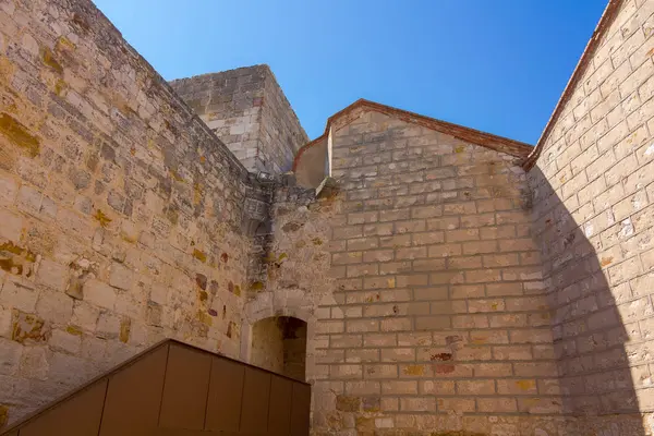 Historische en oude kasteel van Zamora, Spanje — Stockfoto