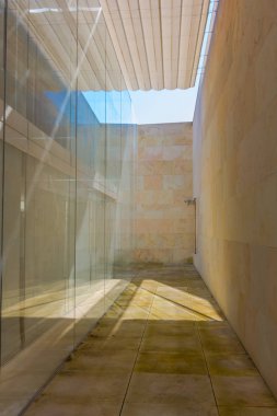 İspanya Zamora şehir meclisinin modern kamu binası