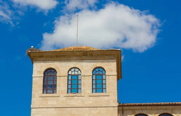 Typiska byggnader i staden Zamora, Spanien — Stockfoto