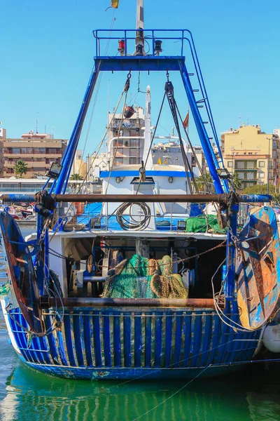 Détails Des Machines Des Navires Pêche — Photo