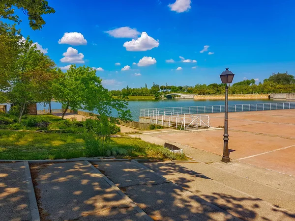 Lookout Point Beautiful Lake Park — Stock Photo, Image