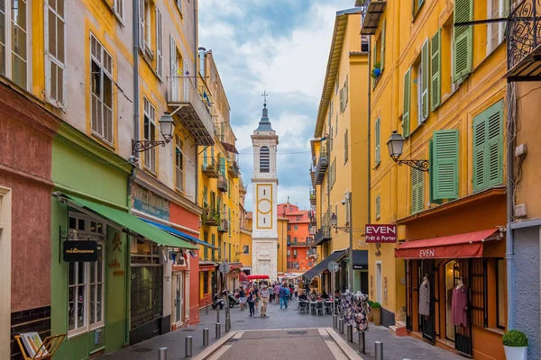 Famoso lugar Rossetti en Niza Francia —  Fotos de Stock