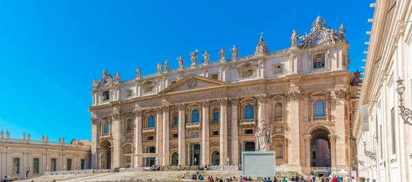 Szent Péter Bazilika Vatikánban — Stock Fotó