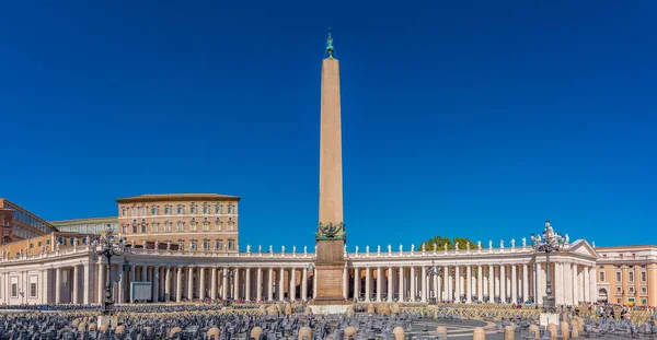 Szent Péter tér, a Vatikáni Róma — Stock Fotó
