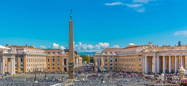 Szent Péter tér, a Vatikáni Róma — Stock Fotó