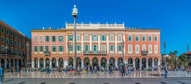 Ünlü Place Massena güzel Fransa