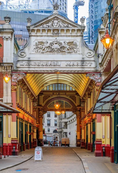 Célèbre marché Leadenhall à Londres Royaume-Uni — Photo