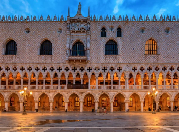 Doge\'s Palace at St. Mark\'s square in Venice Italy