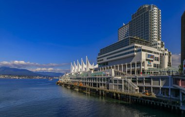 Kanada yer beş yelken Downtown Vancouver Kanada