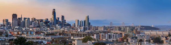 San Francisco Kalifornien Usa April 2017 Skyline Panorama Der Stadt — Stockfoto
