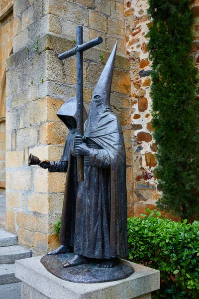 Escultura Nazareno San Juan Cáceres quadrados — Fotografia de Stock