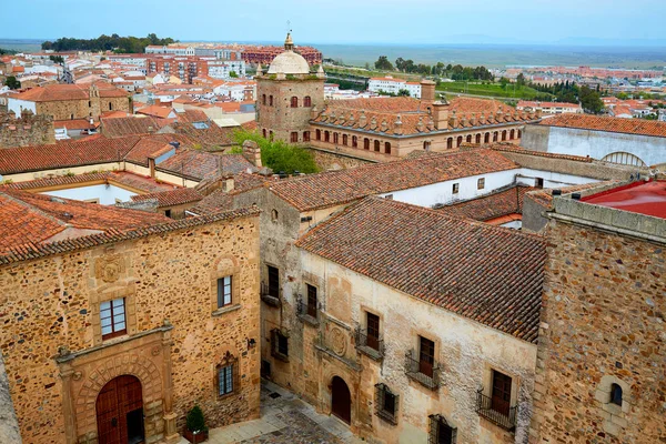 Caceres อนุสาวรีย์เมือง Extremadura สเปน — ภาพถ่ายสต็อก