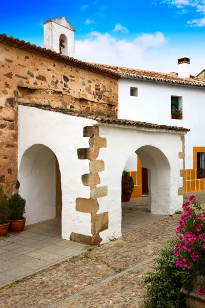 Caceres juderia Ermita saint Antonio in Spanje — Stockfoto