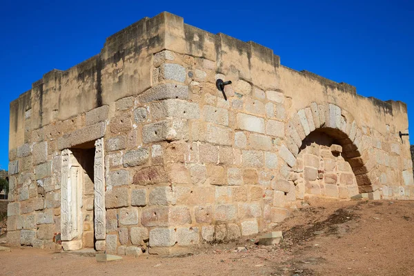 Merida Alcazaba in Spain Badajoz Extremadura — стокове фото