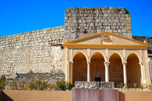 Merida Alcazaba in Spain Badajoz Extremadura — Stok fotoğraf