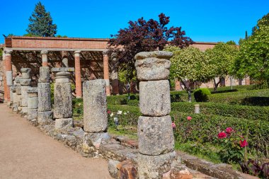 Badajoz Roman amphitheater İspanya sındaki Merida 
