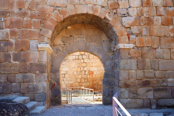 Merida Alcazaba in Spain Badajoz Extremadura — Φωτογραφία Αρχείου