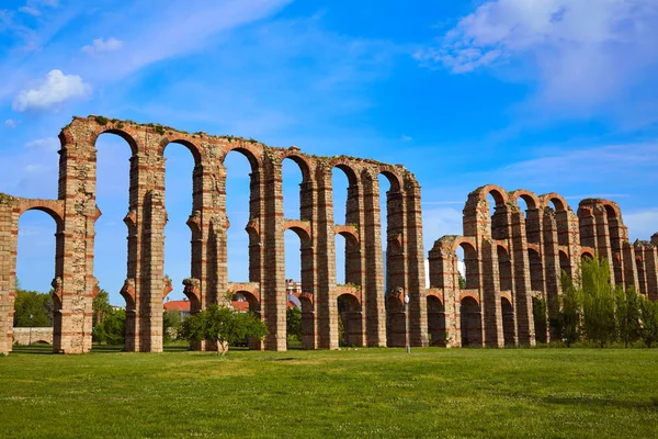 Acueducto Los Milagros Merida Badajoz aqueduct — Stock fotografie