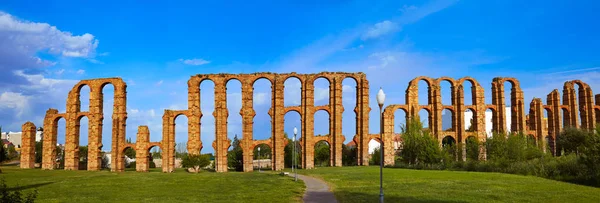 Acueducto Los Milagros Merida Badajoz aqueduto — Fotografia de Stock